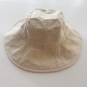 Jenni Kayne Cream Bucket Hat